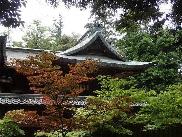 三国神社の庭園