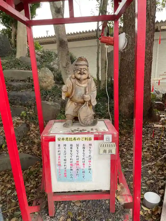 別小江神社の像