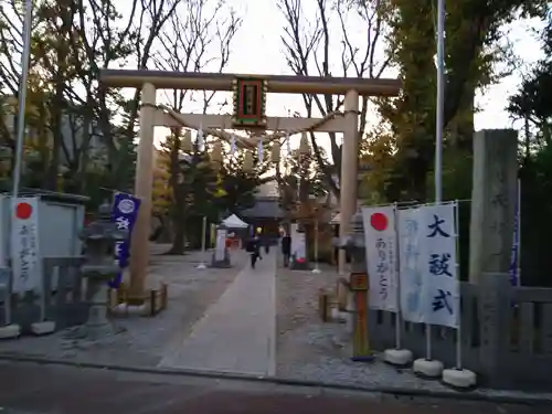 蛇窪神社の鳥居