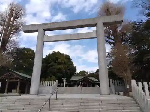 皇大神宮（烏森神社）の鳥居