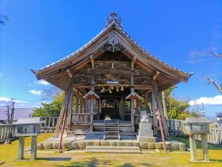 神明社(西川端)の本殿・本堂