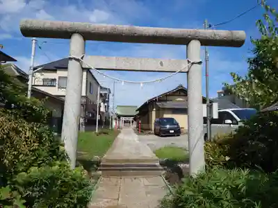 菅原神社の鳥居