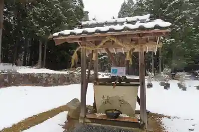 宮崎神社の手水舎