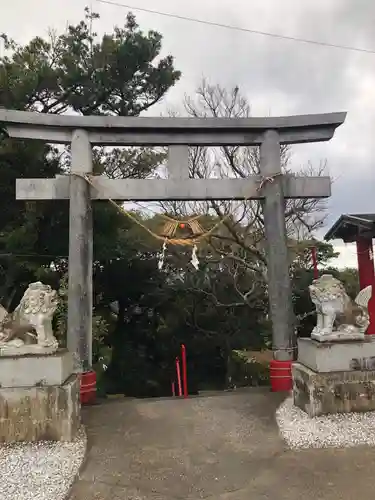 伊勢神社の鳥居