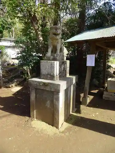 富里香取神社の狛犬