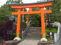 穴八幡宮の鳥居