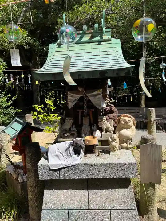 蜂田神社の末社・摂社