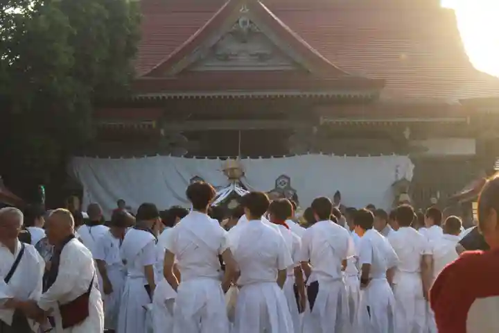 釧路一之宮 厳島神社のお祭り