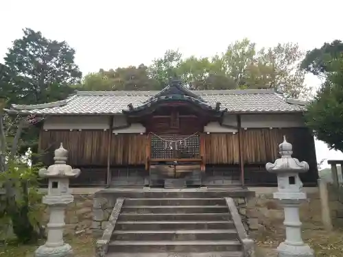 國鉾神社の本殿