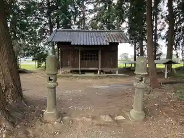 元八幡宮の本殿・本堂