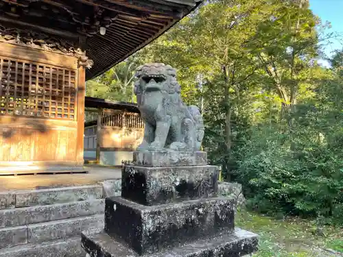 中原神社の狛犬