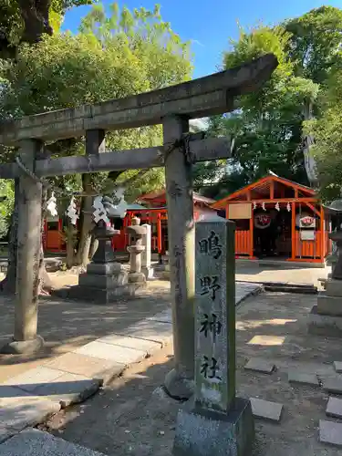 難波大社　生國魂神社の鳥居