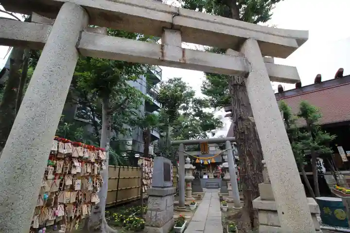 高円寺氷川神社の鳥居
