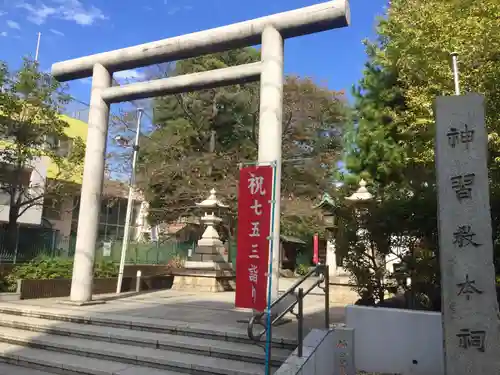 桜神宮の鳥居