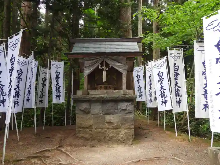 岩木山神社の末社・摂社