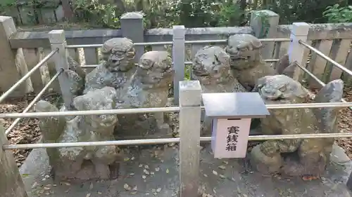 田潮八幡神社の狛犬