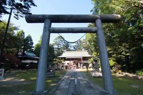 三春大神宮の鳥居