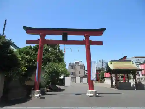 東京羽田 穴守稲荷神社の鳥居