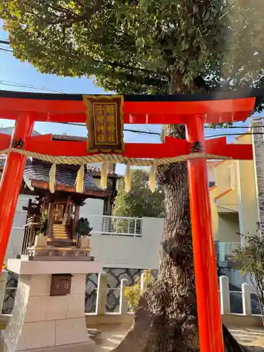 釿桐神社の鳥居