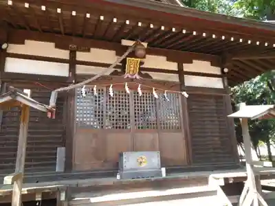 前沢八幡神社の本殿・本堂