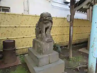 銀杏岡八幡神社の狛犬