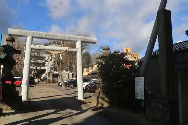 阿邪訶根神社の鳥居