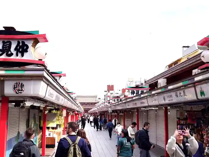 浅草寺の景色