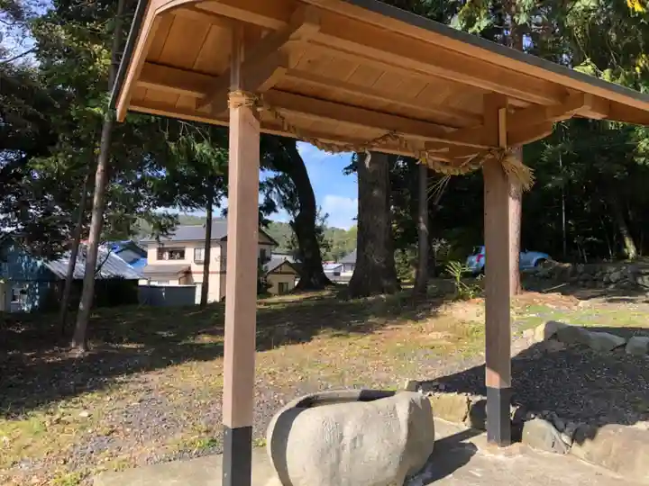 大椋神社の手水舎