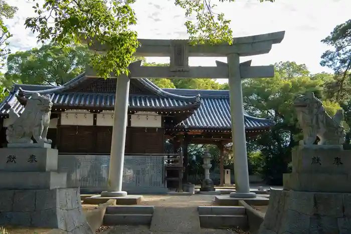 豊浜八幡神社の鳥居