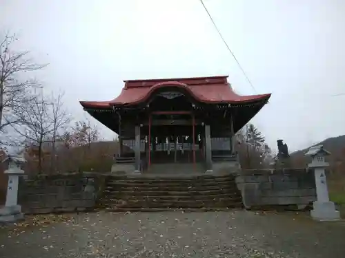 丸瀬布神社の本殿・本堂