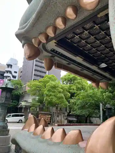 難波八阪神社の狛犬