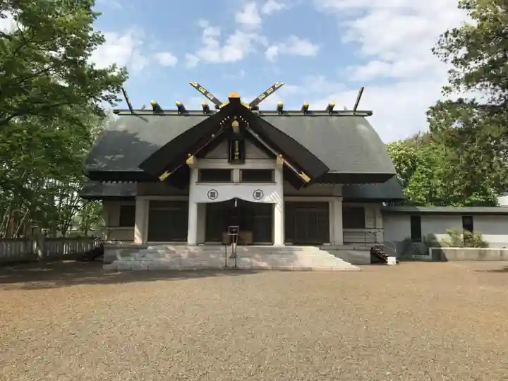 岩見澤神社の本殿・本堂