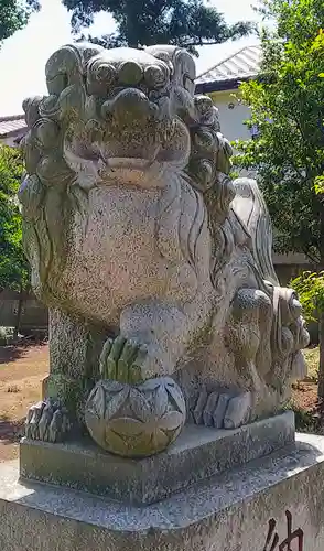 水子氷川神社の狛犬