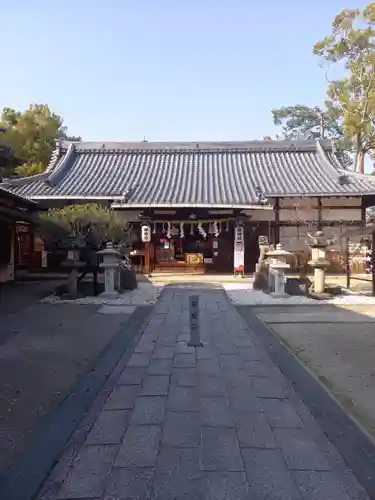 片埜神社の本殿・本堂