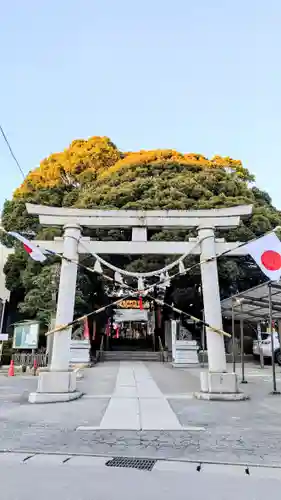 金ヶ作熊野神社の鳥居