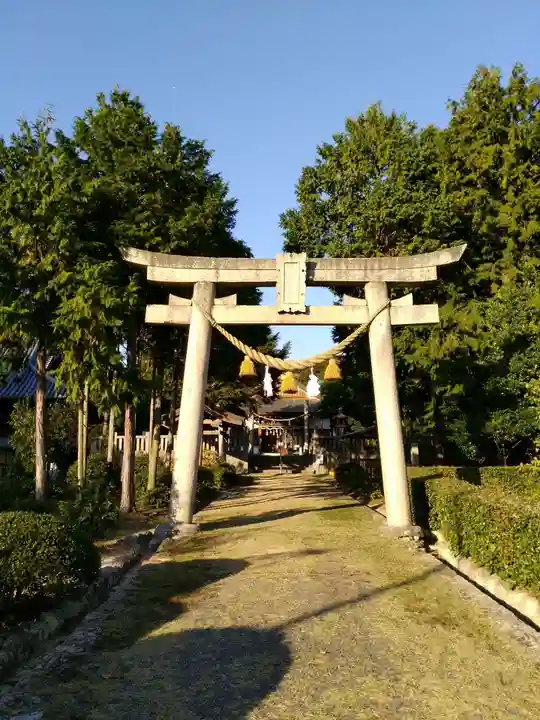 豊原北島神社の鳥居