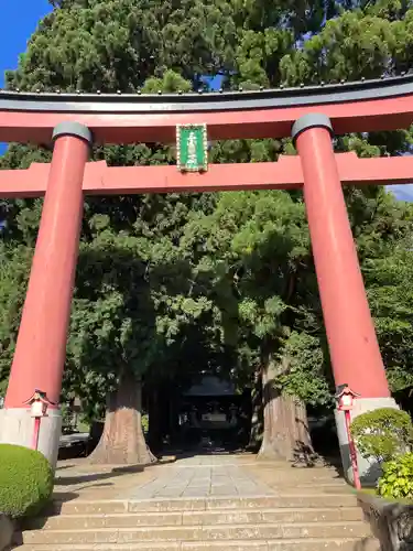 河口浅間神社の鳥居