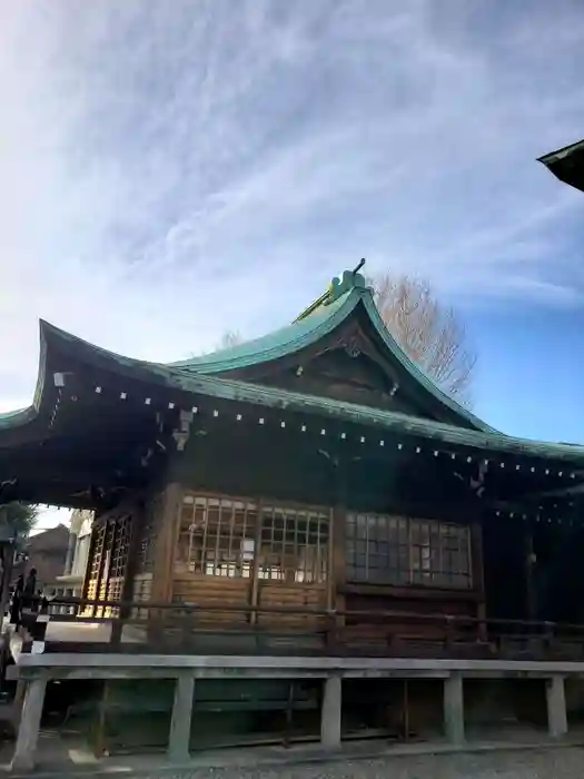 本郷氷川神社の本殿