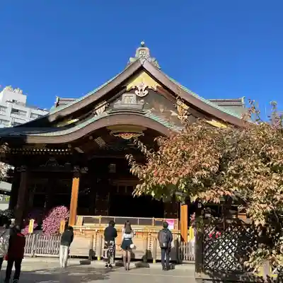湯島天満宮の本殿・本堂