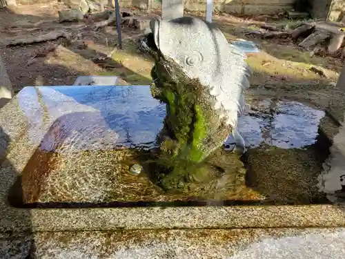 神炊館神社 ⁂奥州須賀川総鎮守⁂の手水舎