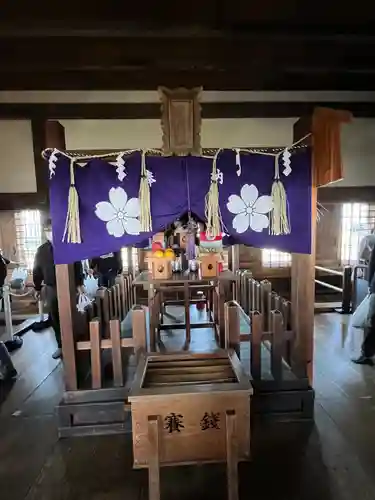 刑部神社の本殿・本堂