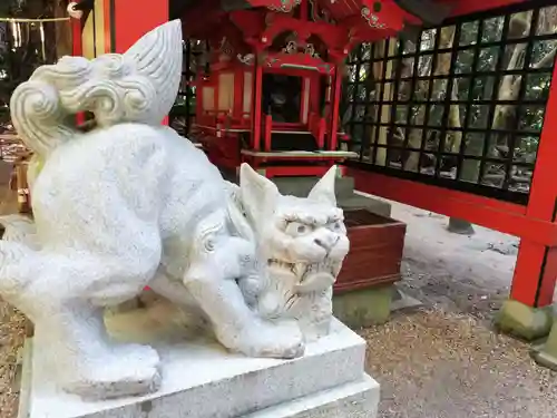 青島神社（青島神宮）の狛犬