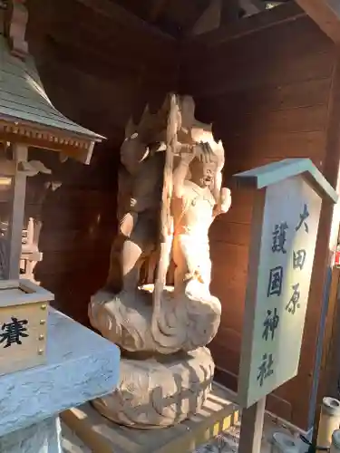 大田原神社の像