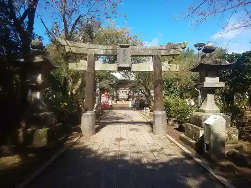 江島神社の鳥居