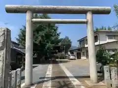 富田八坂神社の鳥居