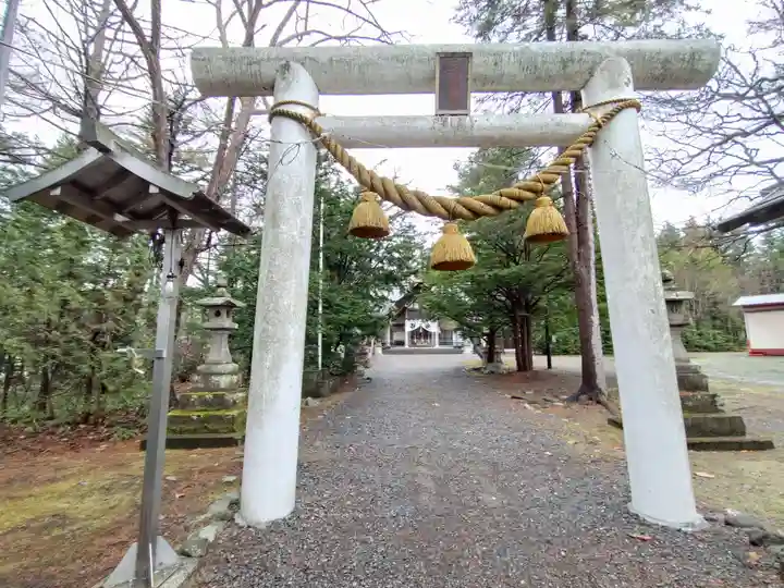 足寄神社の鳥居