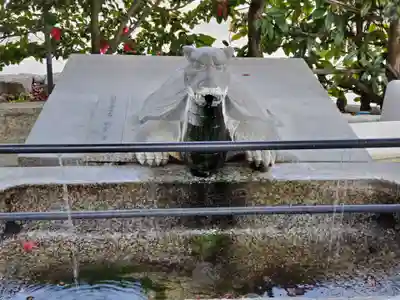 稲爪神社の手水舎