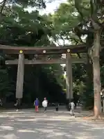 明治神宮の鳥居