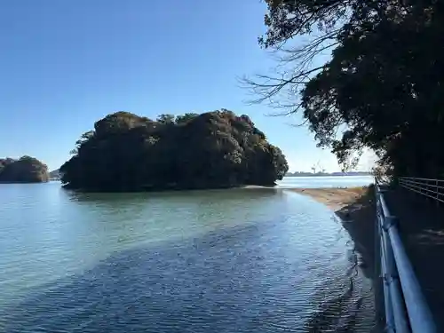 仁井田神社の周辺