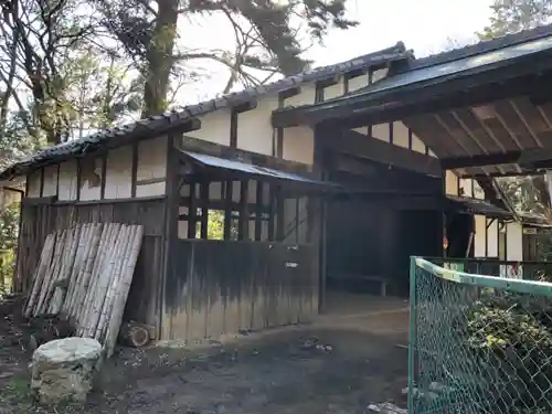 自玉手祭来酒解神社の本殿